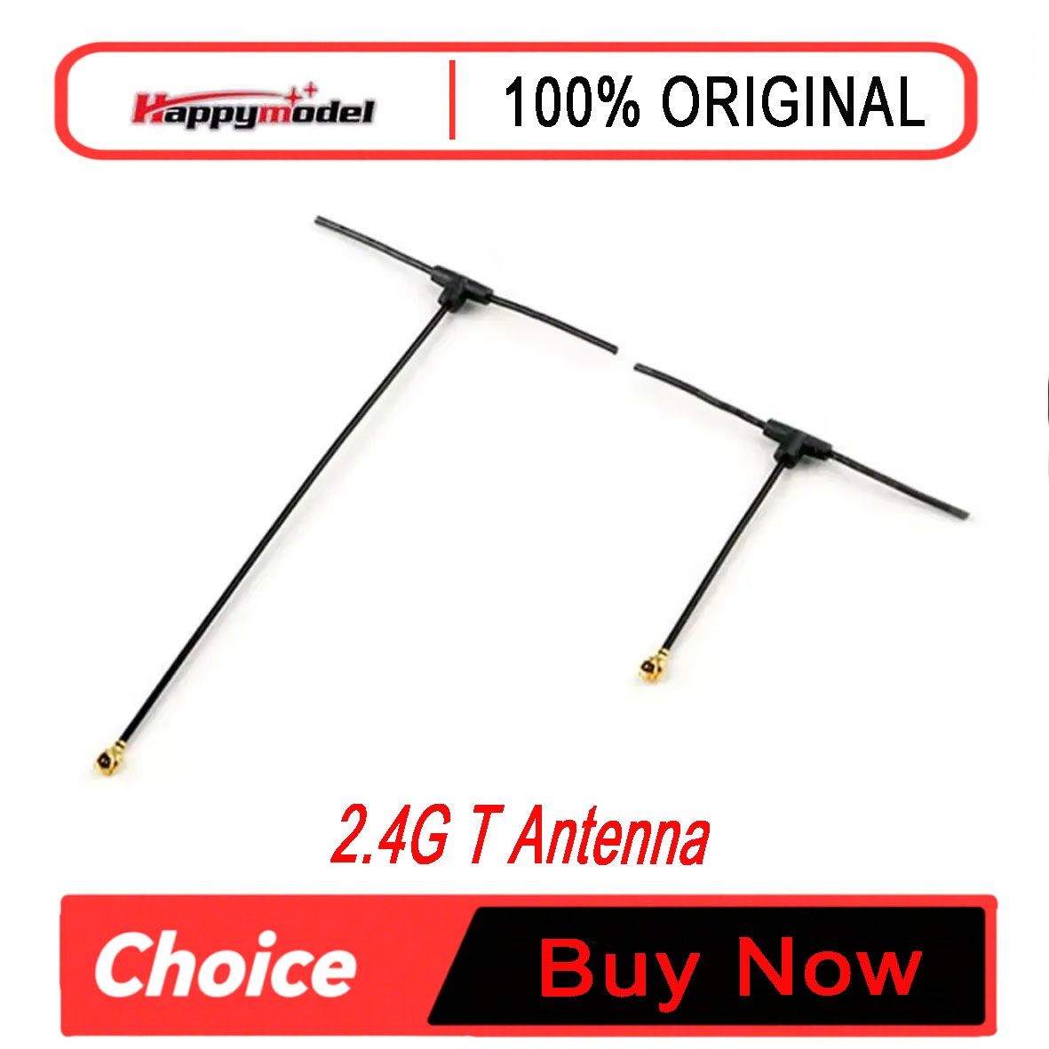 Tbs Fpv Tracer - 해피모델 T-타입 2.4GHz 전방향 안테나, 40mm,