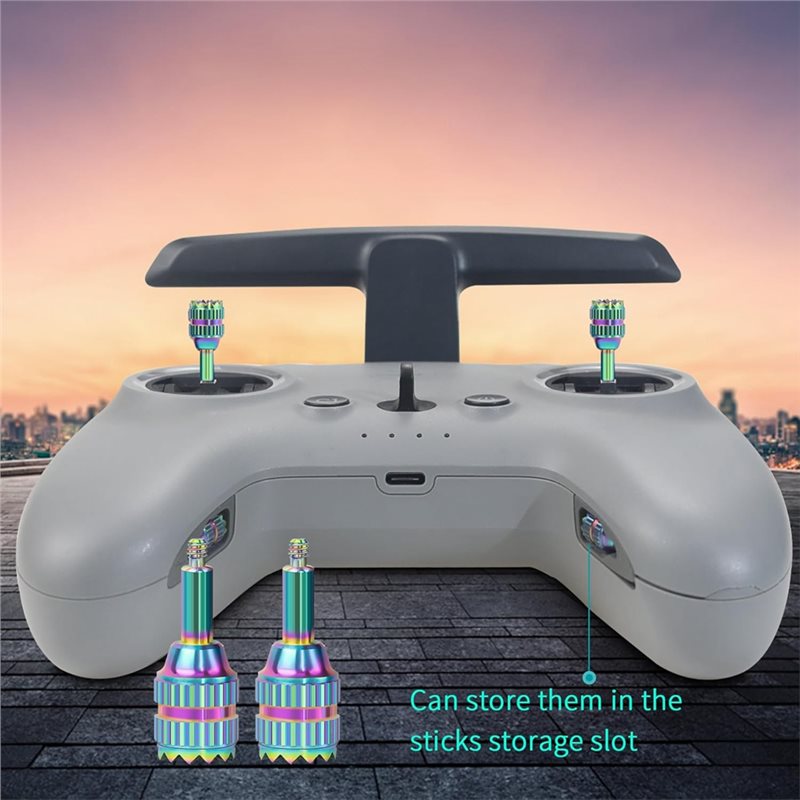 DJI FPV 리모컨용 Y47A 메탈 컨트롤 조이스틱, - Drone Control Stick 리뷰 및 가격